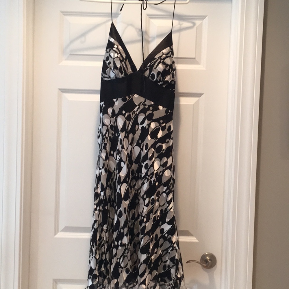 Black cocktail dress